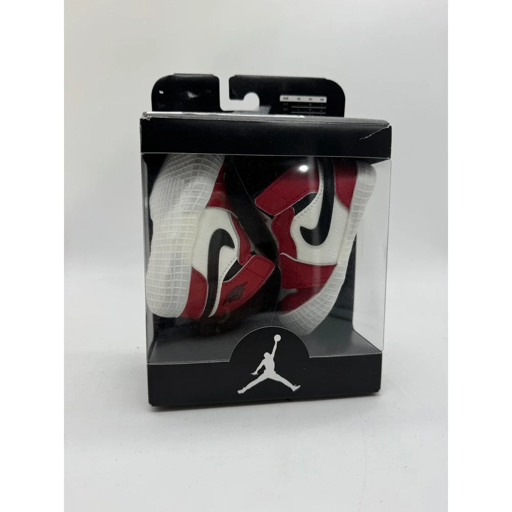 Jordan 1 Crib Bootie red lost and found AT3745-612 Size‎ 3c Infant Shoes
